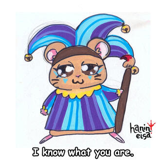 Me as Hamster Clown Me as Hamster Clown
