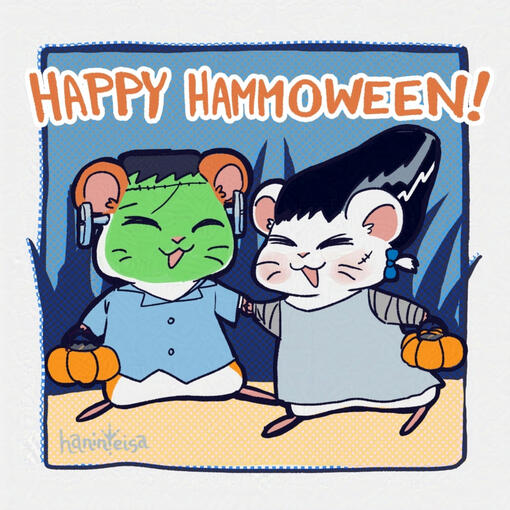 Happy Hammoween! Happy Hammoween!