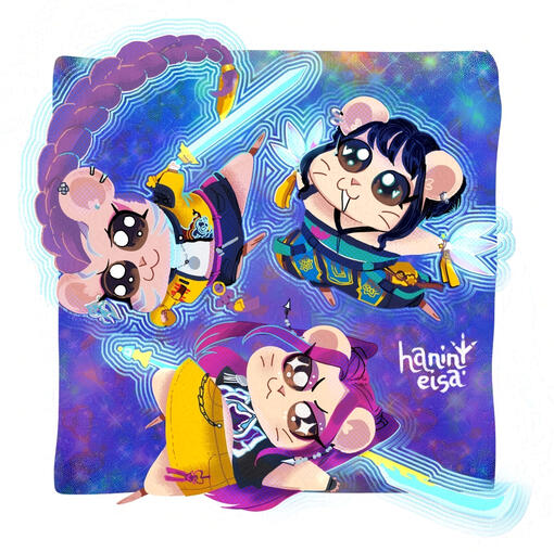 Huntrix as Hamster Huntrix as Hamster
