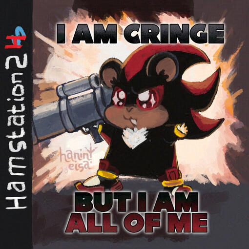 Shadow the Hedgehog as a Hamster