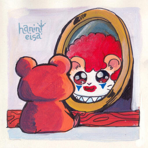 A Clown's Reflection A Clown's Reflection