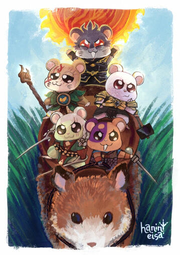 Hamster's Gate 3 - Companions Hamster's Gate 3 - Companions