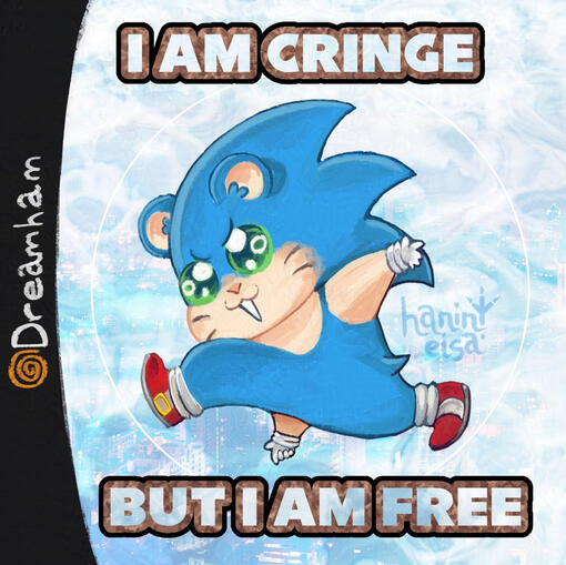 Sonic the Hedgehog as Hamster