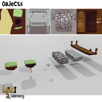 Object Showcase of 3D Objects. Object Showcase of 3D Objects.