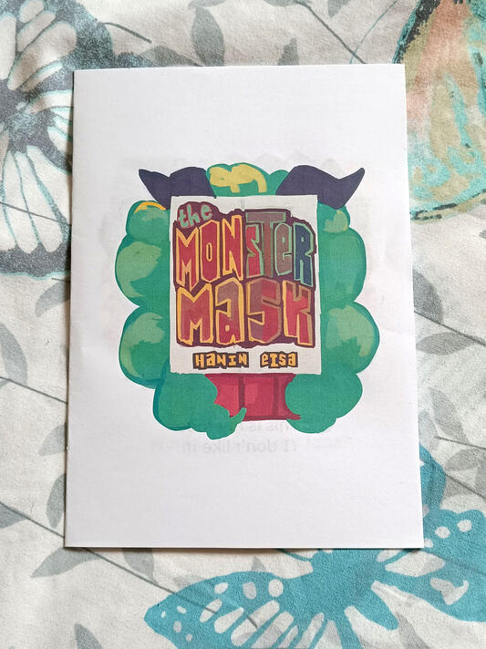 cover page of &quot;the monster mask&quot;