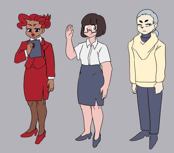 Office Background Characters 2