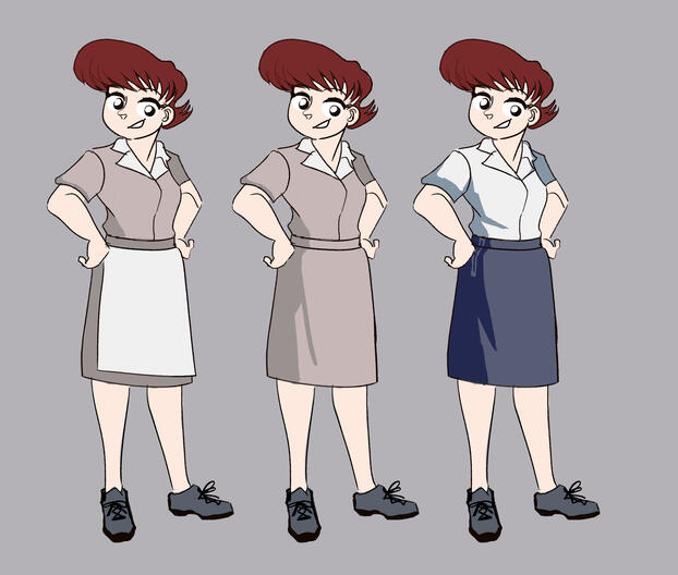 Sandy, office wear concept Sandy, office wear concept