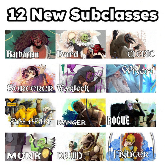 Subclasses being featured Subclasses being featured